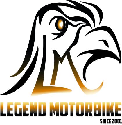 Logo officiel complet de Legend Motorbike, depuis 2001